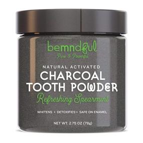 img 4 attached to 🦷 InVitamin Natural Whitening Charcoal Powder with Spearmint for Teeth and Gums: Ultimate Oral Care Solution