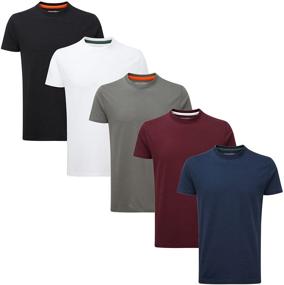 img 3 attached to Charles Wilson Midweight T Shirt Essentials Men's Clothing in T-Shirts & Tanks