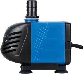 img 3 attached to 🐠 Uniclife Submersible/Inline Water Pump - 320-1000 GPH for Pond, Pool, Fountain, Aquarium, Fish Tank