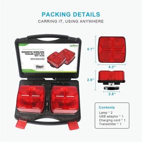 img 2 attached to Agrieyes Wireless Trailer Rechargeable Magnetic