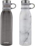 🧊 couture 20-ounce thermalock vacuum-insulated stainless steel water bottle - 2 pack, choice of 2 colors логотип