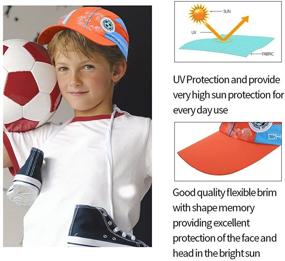 img 3 attached to Breathable Adjustable Lightweight Baseball Boys' Hats & Caps with Enhanced Protection and Comfort