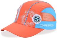 breathable adjustable lightweight baseball boys' hats & caps with enhanced protection and comfort logo