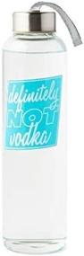 img 2 attached to BigMouth Inc 20oz Glass Drinking Bottle - Ideal for Home or Office, A Perfect Gift!