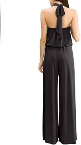 img 1 attached to 👗 Stylish Sleeveless Jumpsuits for Women by URBAN - Womens Clothing, Jumpsuits, Rompers & Overalls