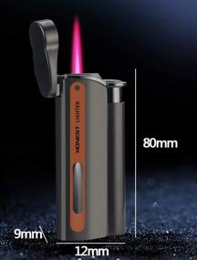 img 2 attached to Cigar Lighter Refillable Butane Windproof