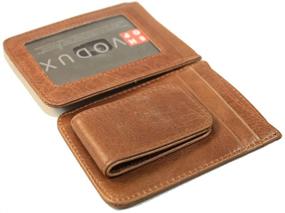 img 1 attached to Men's Leather Wallet with Credit Holder - Money Organizers & Card Cases