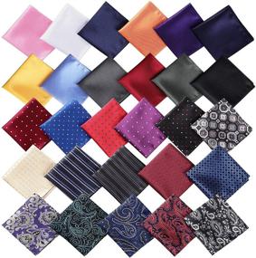 img 3 attached to 🎨 Assorted Color Pocket Handkerchiefs: Stylish and Functional