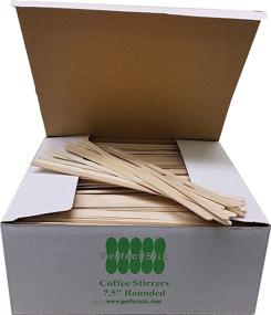 img 2 attached to Premium Wooden Coffee Stirrer for ☕️ Food Service - Perfect Stix Supplies & Equipment