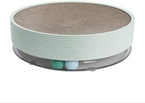 img 4 attached to 🐱 Mynaonao 3-in-1 Multifunctional Cat Scratching Pad: Bed, Scratcher, and Toy Ball