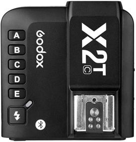 img 3 attached to Godox X2T-C TTL Wireless Flash Trigger: Bluetooth, 2.4G HSS 1/8000s, TCM Function, 5 Group Buttons, Quick Lock Hot-Shoe & LCD Display for Canon