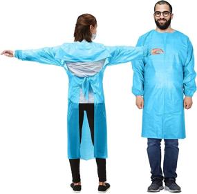 img 4 attached to Disposable Polyethylene Liquid Proof Lightweight Breathable