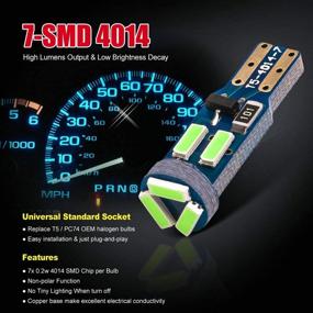 img 3 attached to DODOFUN Dashboard Instrument Cluster Indicator Replacement Parts