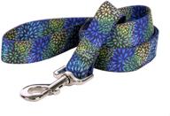 🌺 floral collection standard leash by yellow dog design - available in three sizes with ten delightful patterns логотип