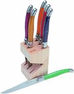 jean dubost steak knives multicolor logo