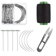 pieces thread sewing needle trimming logo