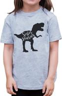 sister dinosaur t shirt for girls by ate apparel логотип