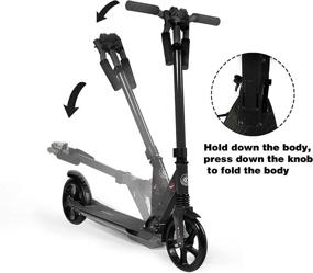 img 2 attached to COEWSKE Scooters Adjustable Extra Wide Anti Slip Sports & Fitness