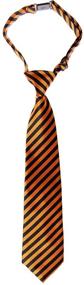img 1 attached to Retreez Striped Woven Pre Tied Boys Neckties - Optimize Your Boys' Accessories Search