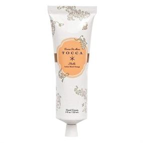 img 1 attached to 🍊 Tocca Crema de Mano Luxe, Stella: Blood Orange, Freesia, Spicy Lily. Moisturizing Hand Cream, 4 oz. – Quick Absorbing, 120 ml.