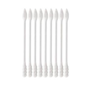 img 4 attached to 🔍 Premium Quality Cotton Swabs with Double Tipped Precision, Spiral Head Design - Multipurpose 800 Pieces (4 Packs of 200 Pcs, 1 Pack)