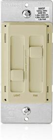 img 3 attached to 🔌 Leviton 66DF-10I SureSlide Dual Quiet Light Control: Ideal for 150W LED, 300W Incandescent/Halogen, 1.5 Amp Fan, 120V, Ivory