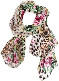 img 3 attached to Watercolor Butterfly Fashion Lightweight Muffler Women's Accessories in Scarves & Wraps