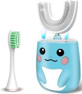 🦷 ультразвуковая автоматическая щетка: электрическая зубная щетка для эффективного ухода за полостью рта и гигиеной детских зубов. логотип