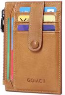 👜 genuine leather men's accessories: wallets, card cases & money organizers - gaekeao minimalist blocking logo