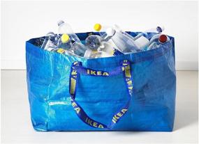 img 1 attached to IKEA Frakta Bags Set of 10: Affordable Multipurpose Totes for Everyday Convenience