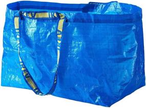 img 3 attached to IKEA Frakta Bags Set of 10: Affordable Multipurpose Totes for Everyday Convenience