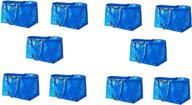 ikea frakta bags set of 10: affordable multipurpose totes for everyday convenience логотип