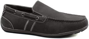 img 1 attached to GBX Mens Luca Charcoal Loafers Men's Shoes