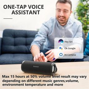 img 1 attached to 🔊 Tronsmart Force 2 Bluetooth-колонка: Водонепроницаемая портативная колонка с Bluetooth 5.0, громким звуком и рейтингом IPX7