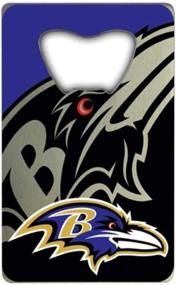 img 1 attached to 🏈 Baltimore Ravens NFL Credit Card Style Bottle Opener, 3.25"x2