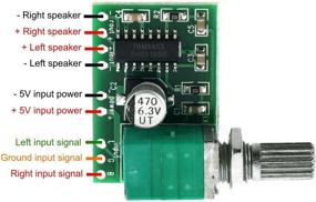 img 1 attached to 🔊 Набор DIY динамика Degraw: усилитель PAM8403 на 5 В + 2 шт. 4 Ом, 3 вт динамики - совместим с Arduino