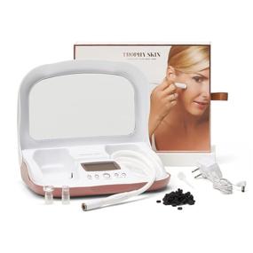 img 4 attached to 🏆 Trophy Skin MicrodermMD - Advanced At-Home Microdermabrasion Machine for Effective Anti-Aging and Acne Spot Treatment - Featuring Real Diamond and Pore Extractor Tips - Rejuvenate Your Skin and Fade Acne Scars - White