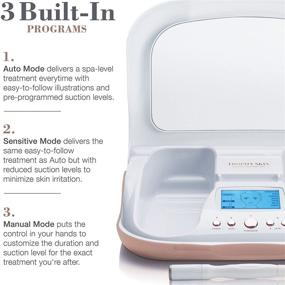 img 2 attached to 🏆 Trophy Skin MicrodermMD - Advanced At-Home Microdermabrasion Machine for Effective Anti-Aging and Acne Spot Treatment - Featuring Real Diamond and Pore Extractor Tips - Rejuvenate Your Skin and Fade Acne Scars - White