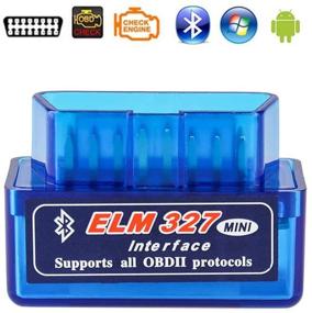 img 4 attached to 🔎 Elm327 Launchh OBD2 Bluetooth Scan Tool for Android - Professional Code Reader & Diagnostic Scanner - ELM327 V2.1 OBDII OBD2 Interface - Not Compatible with J1850 VPW and J1850 PWM Communication Protocol