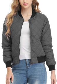 img 4 attached to Andy Natalie Womens Quilted Pockets Women's Clothing