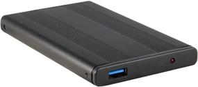 img 4 attached to 💾 JacobsParts E25-C USB 3.0 2.5 Inch SATA Hard Drive External Enclosure: Enhanced Storage Solution