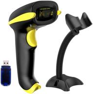 📱 nadamoo wireless barcode scanner: bluetooth and usb 1d bar code reader for inventory management – compatible with windows/mac os/linux, iphone, ipad, android logo