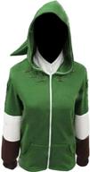 yclh hyrule warriors boys' hooded legend cosplay clothing logo