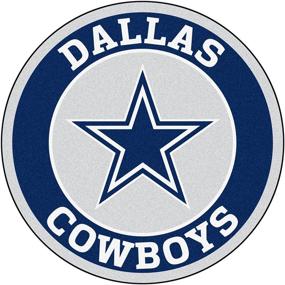 img 4 attached to 🌟 Улучшите свое пространство с ковриком FANMATS 17956 NFL Dallas Cowboys Roundel: идеально подходит для всех поклонников команды "Даллас Ковбойз