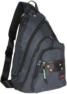larswon sling backpack logo