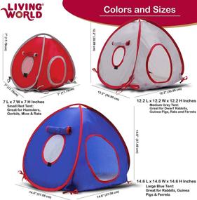 img 1 attached to 🐾 Hagen Living World Pet Tunnel