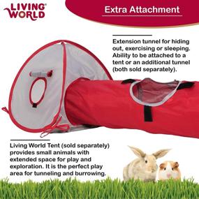 img 2 attached to 🐾 Hagen Living World Pet Tunnel