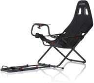 🎮 playseat challenge black: the ultimate foldable racing chair for budget gamers! logo