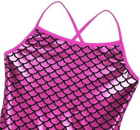 img 2 attached to Sparkling Sequins Gymnastics Leotard: Trendy Camisole for Girls' Clothing and Active Wear