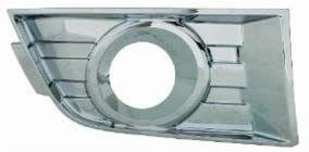 img 2 attached to Enhance Your Ford Edge with Chrome Passenger Side Fog Light Cover Replacement